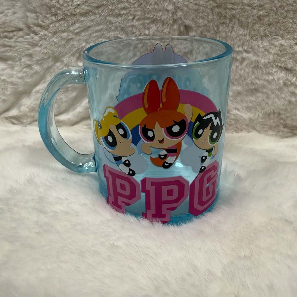 The Powerpuff Girls Glass Coffee Mug